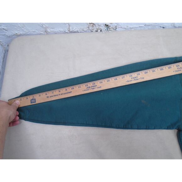 Vintage Carhartt Made in USA Green Hoodie Sweatshirt Large K132HTG Distressed - Picture 13 of 16